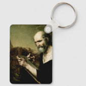 聖マルコ・ザ・エバンジェリスト キーホルダー (裏面)