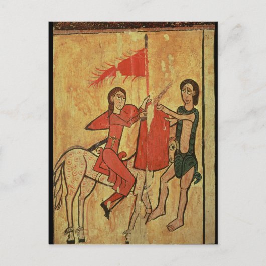 聖マルティンと乞食 ポストカード (正面)