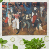 聖マルティンの日のワイン,ピエテル・ブルーゲル キッチンタオル (折り畳み)