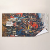 聖マルティンの日のワイン，ピエテル・ブルーゲル バスタオル (バスタオル)