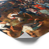 聖マルティンの日のワイン,ピエテル・ブルーゲル ポスター (角)