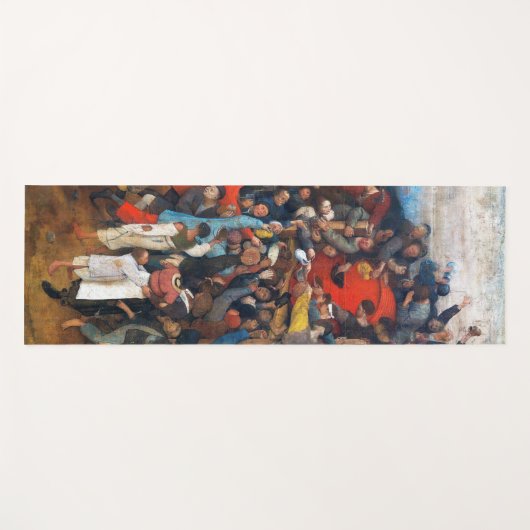 聖マルティンの日のワイン，ピエテル・ブルーゲル ヨガマット (正面(横))