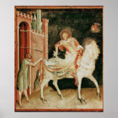 聖マルティンは乞食とマントを分かち合った ポスター (正面)