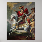 聖マルティンは乞食とマントを分かち合った ポスター (正面)