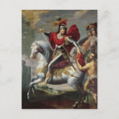 聖マルティンは乞食とマントを分かち合った ポストカード (正面)