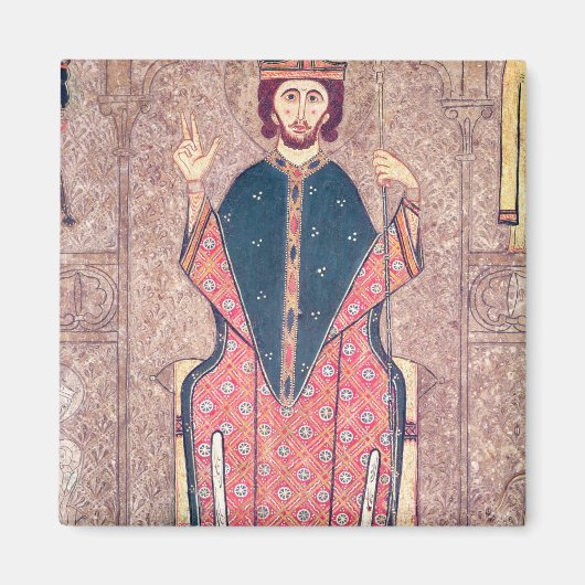 聖マルティン巡視、祭壇からの詳細 マグネット (正面)