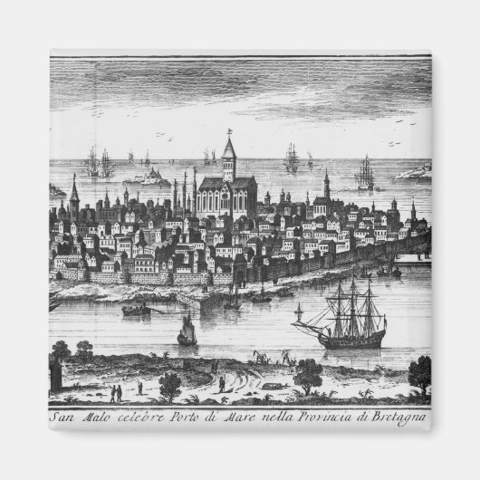 聖マロの見解 マグネット (正面)