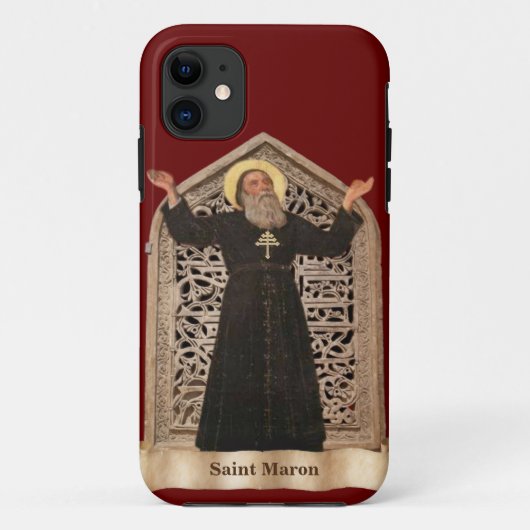 聖マロン教会のパトロン Case-Mate iPhoneケース (裏面)