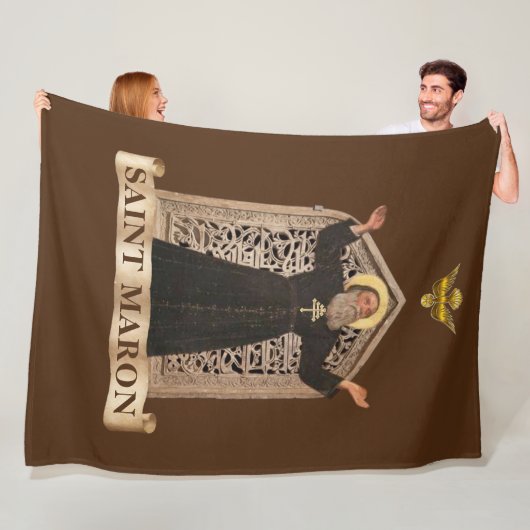 聖マロン（マルーン）مَارُونマロナイト教会 フリースブランケット (インサイチュ)