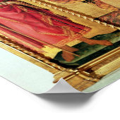 聖マーガレットと聖との受胎告知 ポスター (角)