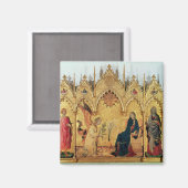 聖マーガレットと聖との受胎告知 マグネット (正面/裏面)