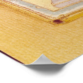 聖マークを描いた額 ポスター (角)