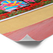 聖マーテン、ウェルカムサイン、写真、オランダ ポスター (角)