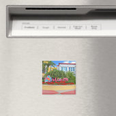 聖マーテン、ウェルカムサイン、写真、オランダ マグネット (インサイチュ (食洗機))