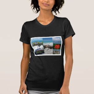 聖マーテン-シント=マーティン写真コラージュ Tシャツ