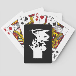 聖ミカエルとドラゴン（白） トランプ