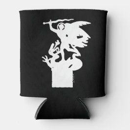 聖ミカエルとドラゴン（白） 缶クーラー