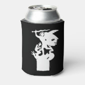 聖ミカエルとドラゴン（白） 缶クーラー (缶裏面)