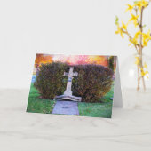 「聖ミカエルの十字架」共感カード カード (黄色い花)