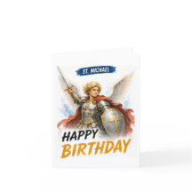 聖ミカエルの誕生日カード