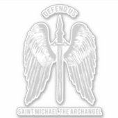 聖ミカエル大天使が我々を守る シール (正面)