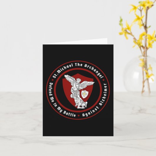 聖ミカエル大天使が私をアルゼ救済ハイメに対して攻撃する カード (黄色い花)