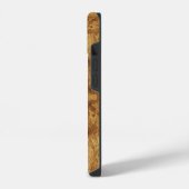 聖ミカエル大天使とドラゴンのモノグラム iPhoneケース (左側面)