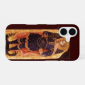 聖ミカエル大天使とドラゴン iPhone 16ケース (裏面横)