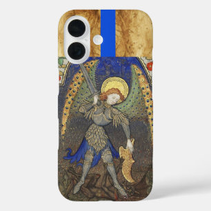 聖ミカエル大天使と悪魔 iPhone 16ケース