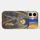 聖ミカエル大天使と悪魔 Case-Mate iPhoneケース (裏面 (横))