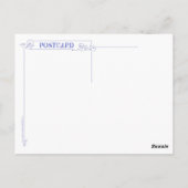 聖ミカエル大天使はがき ポストカード (裏面)