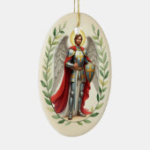 聖ミカエル大天使カトリック セラミックオーナメント (右)
