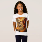 聖ミカエル大天使ガールズティー Tシャツ (正面フル)