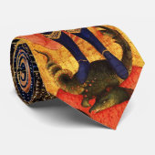 聖ミカエル大天使ドラゴンとルビー ネクタイ (ロール)