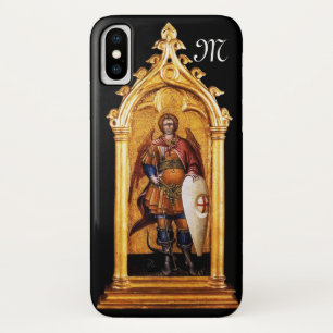 聖ミカエル大天使モノグラム iPhone X ケース