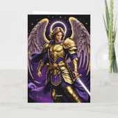聖ミカエル大天使ローマカトリック シーズンカード (裏面)