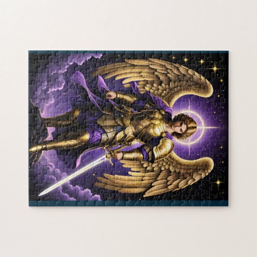 聖ミカエル大天使ローマカトリック ジグソーパズル (横)