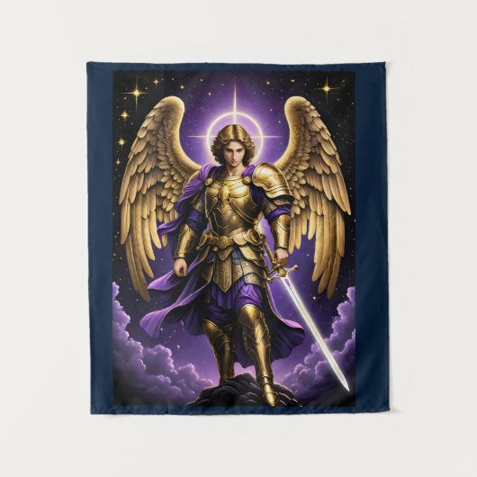 聖ミカエル大天使ローマカトリック タペストリー (正面)