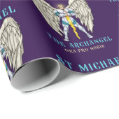 聖ミカエル大天使ローマカトリック ラッピングペーパー (ロールコーナー)