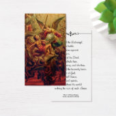 聖ミカエル大天使祈りの言葉聖カード (デスク)