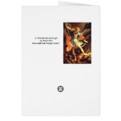 聖ミカエル大天使 (裏面)