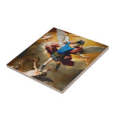 聖ミカエル大天使13Bセラミックタイル タイル (側面)