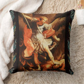 聖ミカエル大天使 クッション (ブランケット)