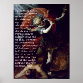 聖ミカエル大天使 ポスター