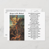 聖ミカエル大天使 ポストカード (正面/裏面)