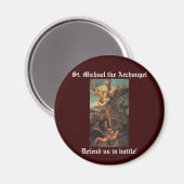 聖ミカエル大天使 マグネット (正面/裏面)
