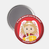 聖ミカエル大天使 マグネット (正面/裏面)