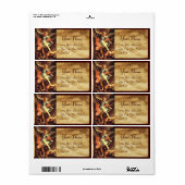 聖ミカエル大天使 ラベル (フルシート)