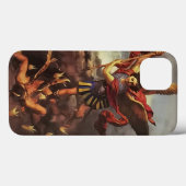 聖ミカエル大天使、戦いで我々を守る。 Case-Mate iPhoneケース (裏面 (横))