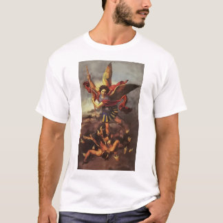 聖ミカエル大天使、戦いで我々を守る。 Tシャツ